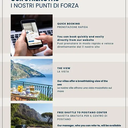 别墅 Villapositano Ponente *